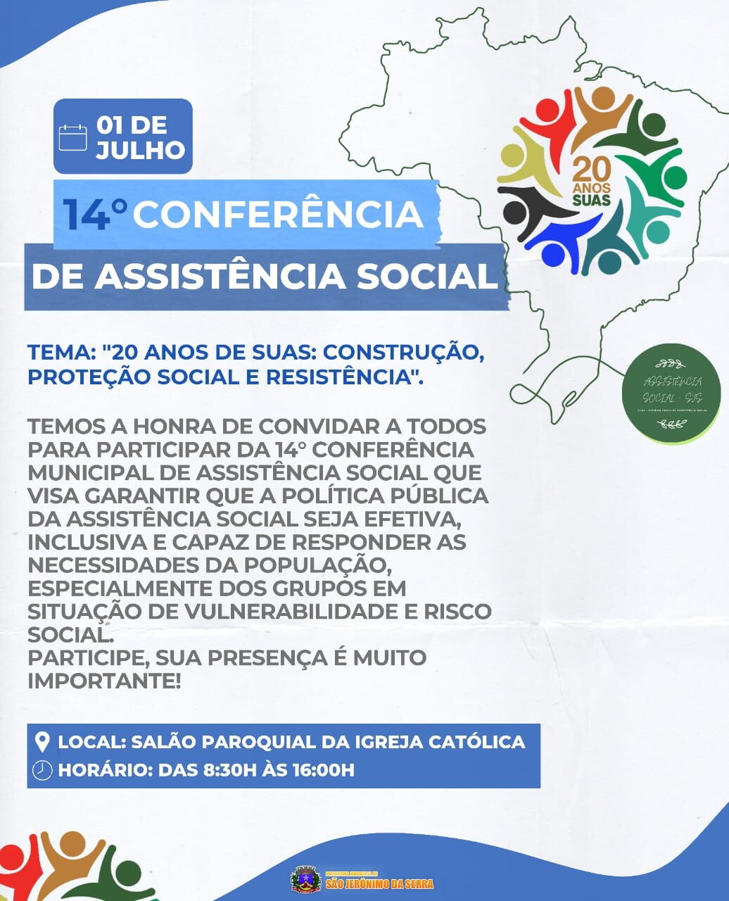 convite-14-conferencia-municipal-de-assistencia-social
