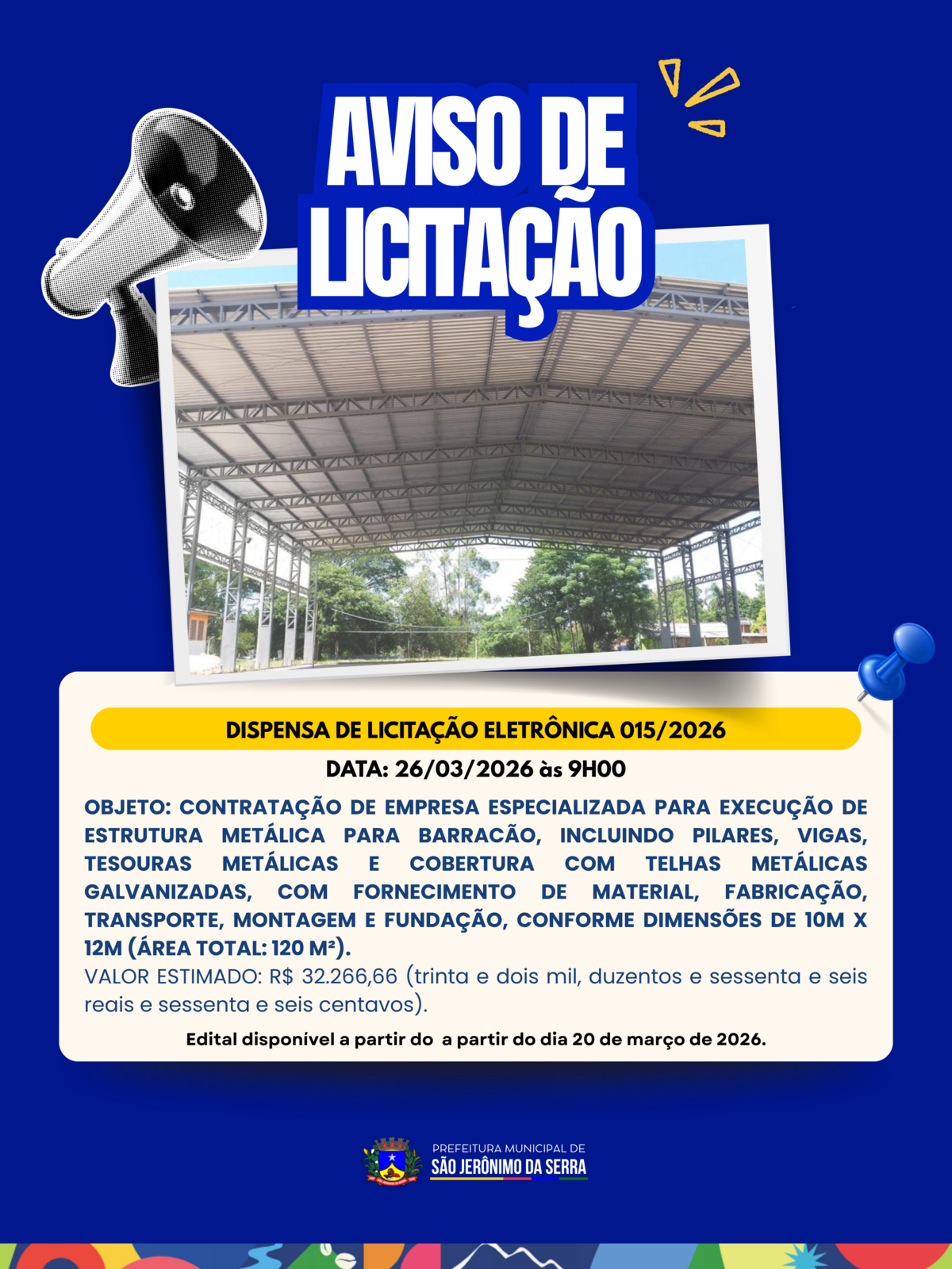 aviso-de-licitacao-dispensa-de-licitacao-eletronica-0152026