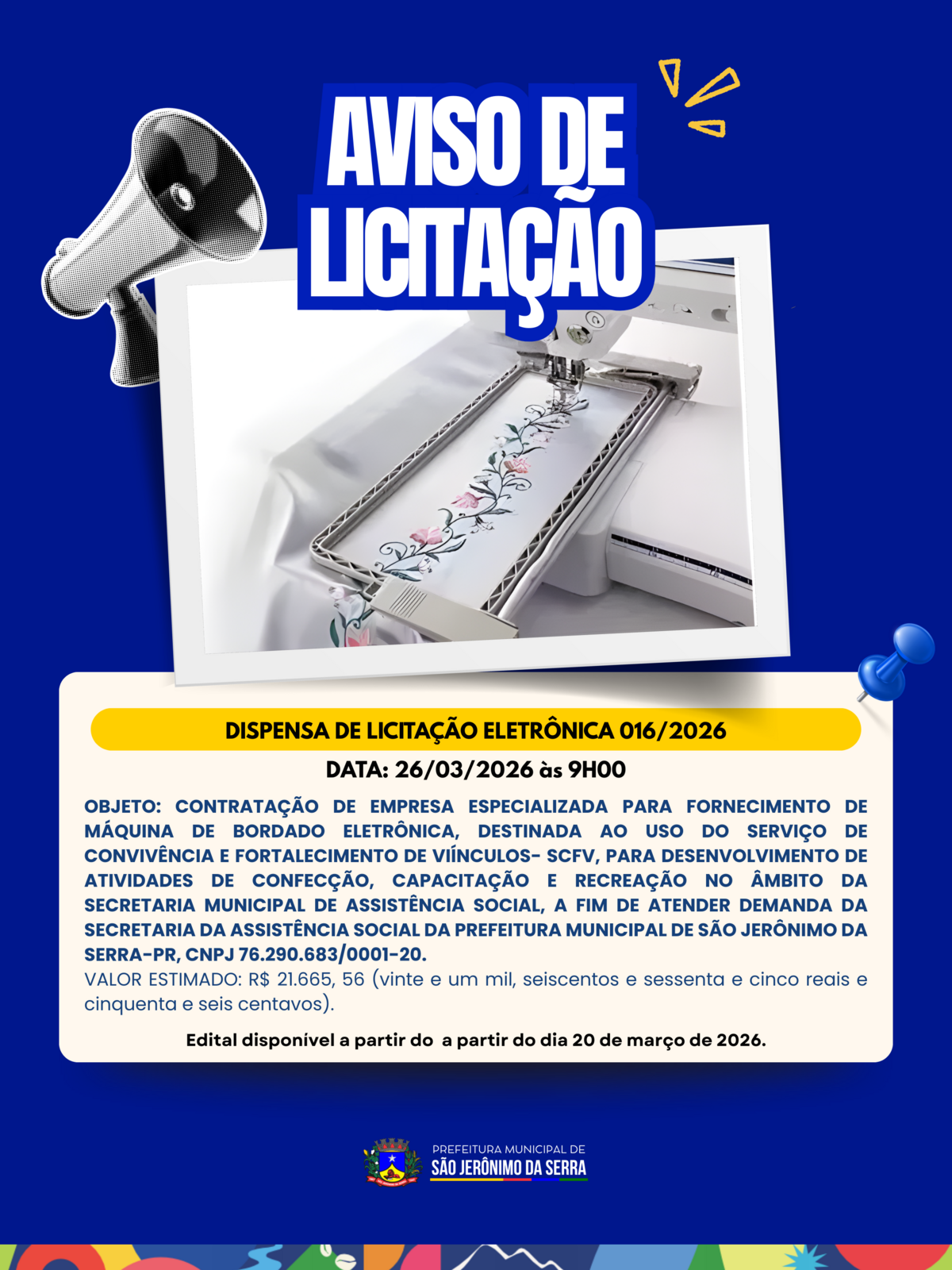 aviso-de-licitacao-dispensa-de-licitacao-eletronica-0162026