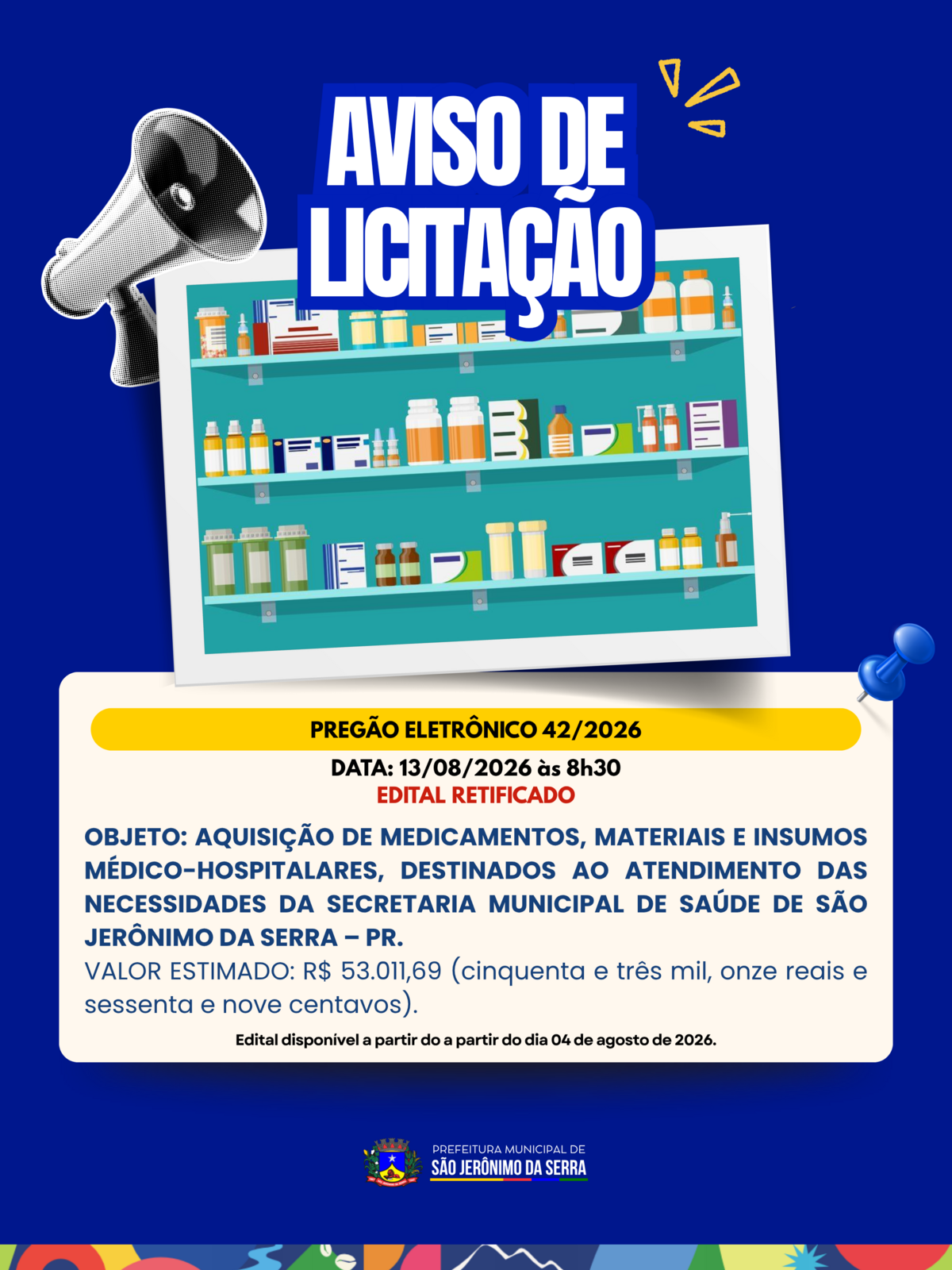 aviso-de-licitacao-pregao-eletronico-0422026-edital-retificado